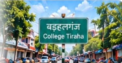 बड़हलगंज कॉलेज तिराहा